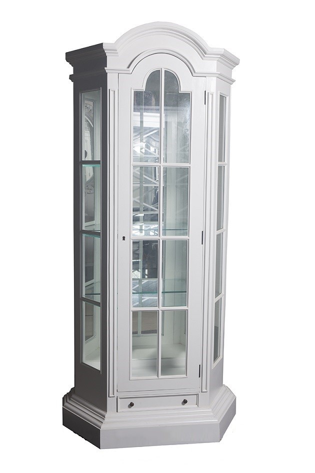 Andrea 1 Door Display Cabinet Glamour Living