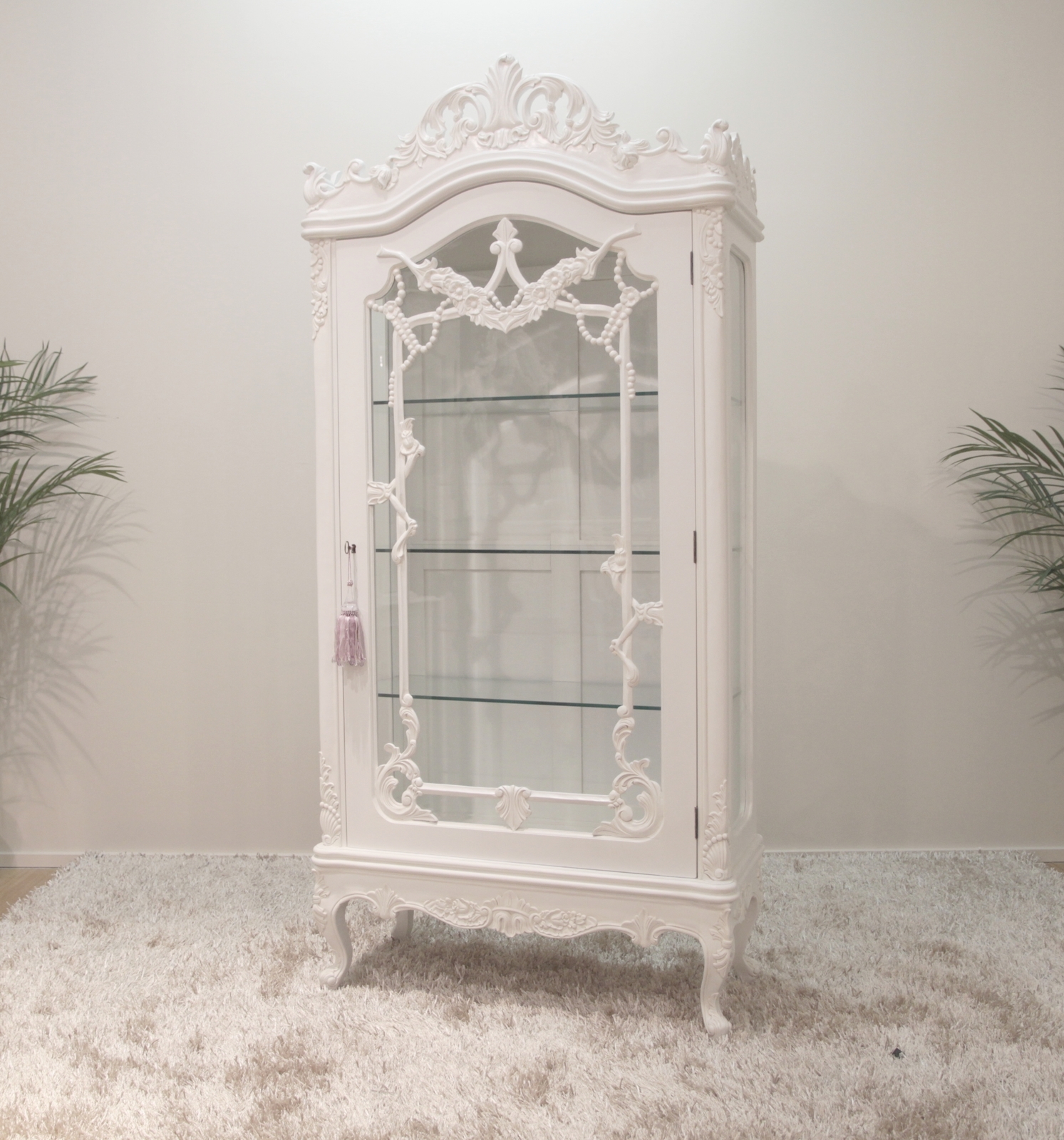 Elaine 1 Door Display Cabinet