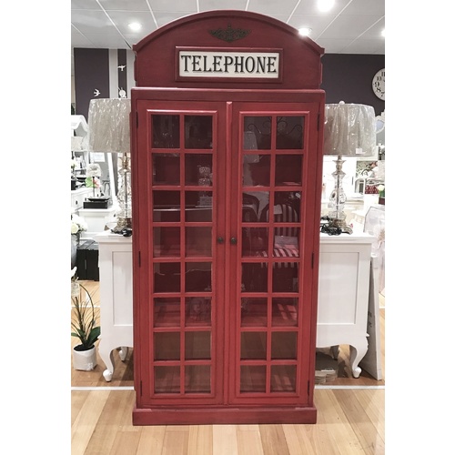 Paddington Telephone Booth Bookcase