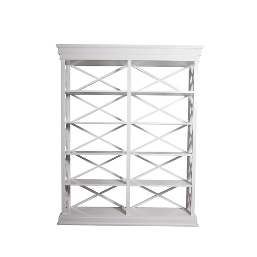 Dominique Open Bookcase - Double