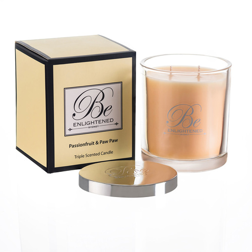 Be Enlightened Passionfruit & PawPaw Candle 