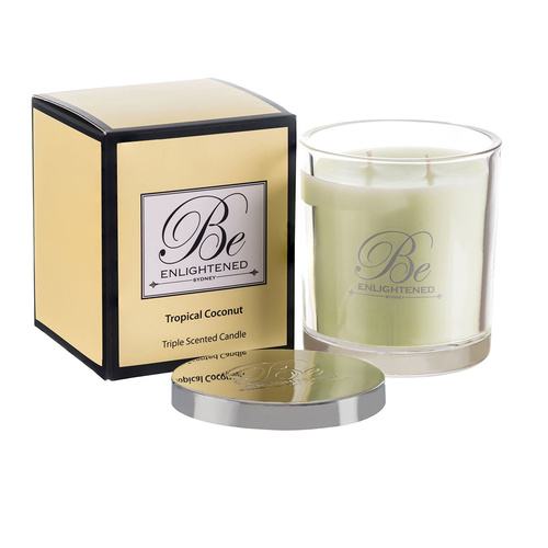 Be Enlightened Tropical Coconut Candle 