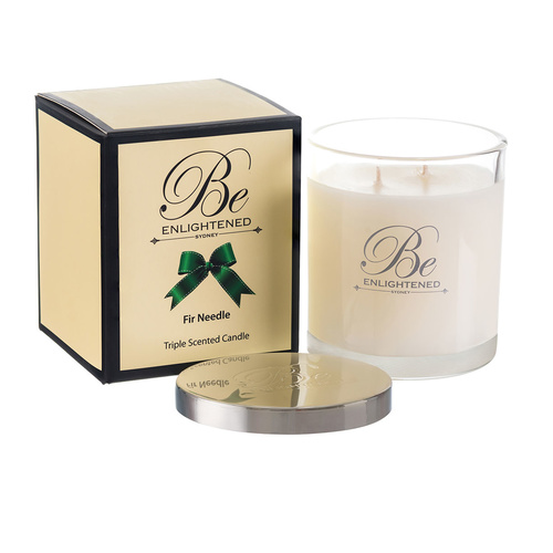 Be Enlightened Fir Needle Candle 