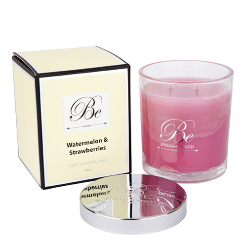 Be Enlightened Watermelon & Strawberries Candle
