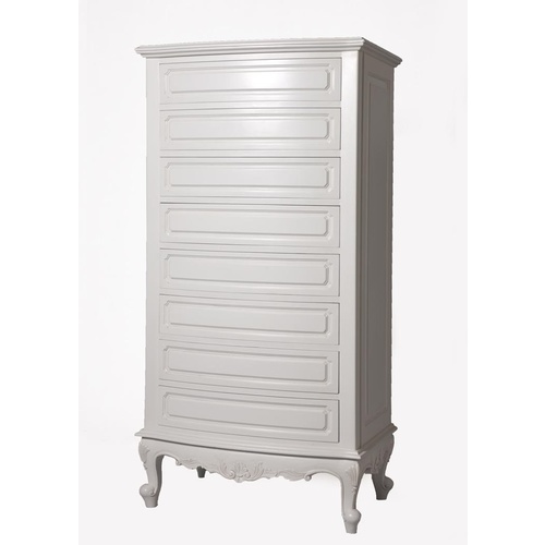Selena 8 Drawer French Tall Boy