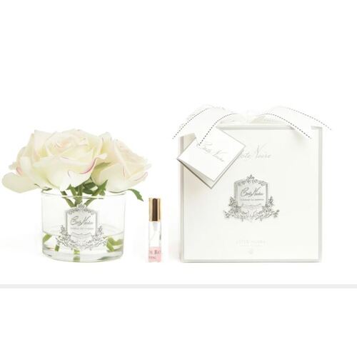 COTE NOIRE PERFUMED NATURAL TOUCH 5 ROSES - CLEAR - PINK BLUSH