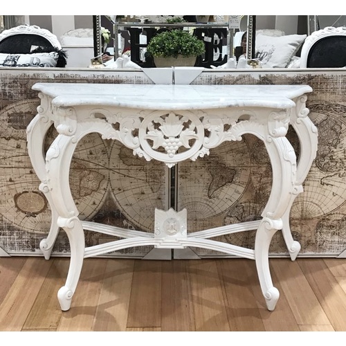 Isabelle Marble Console Table