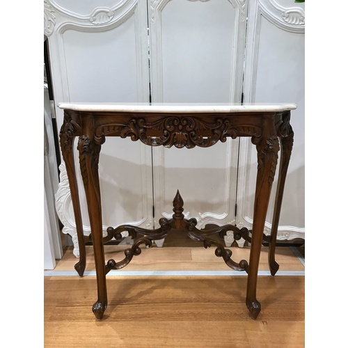 Blair Marble Hall Table