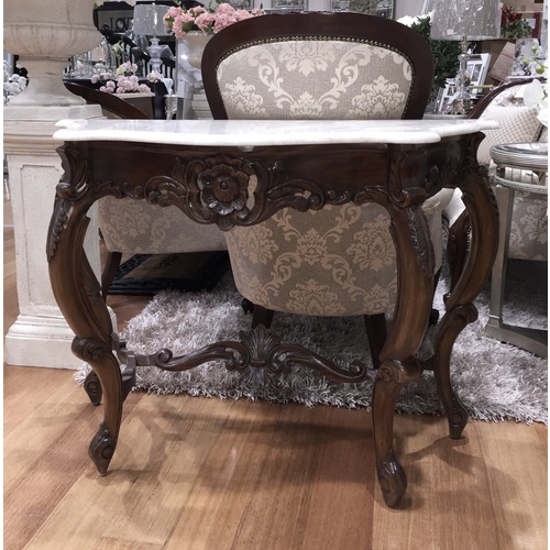 Yolanda Marble Hall Table