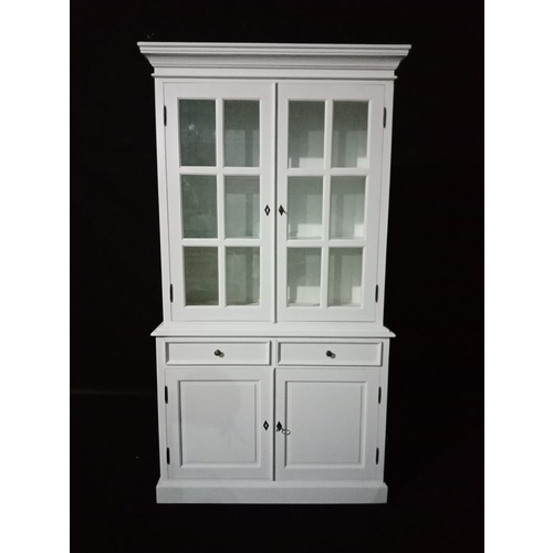 Charles Bookcase with 4 Doors 2 Drawers