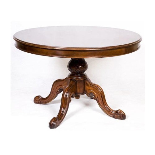 Carole French Round Dining Table Pedestal Base