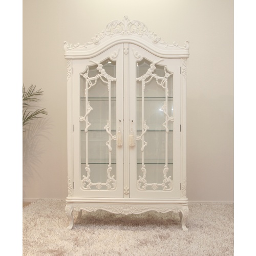 Elise 2 Door Display Cabinet