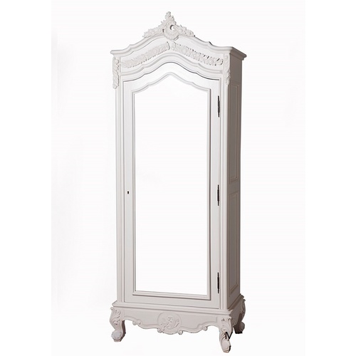 Allyson 1 Door Mirrored Wardrobe